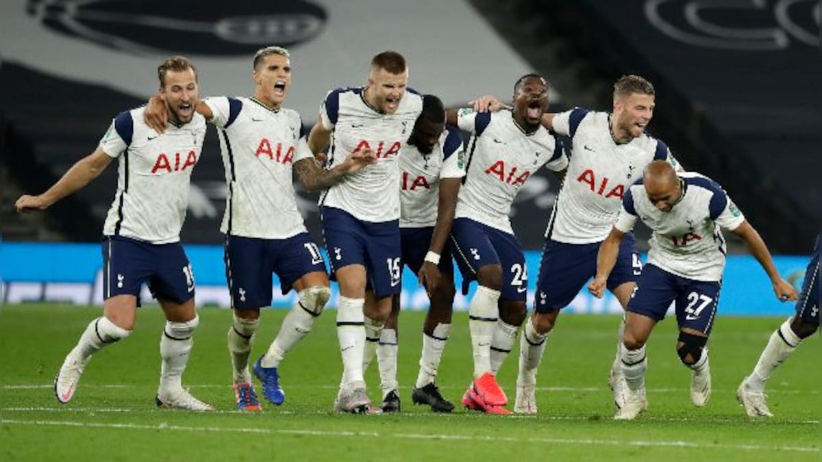 League Cup: Jose Mourinho gets better of Frank Lampard as Tottenham see off Chelsea to reach quarter-finals