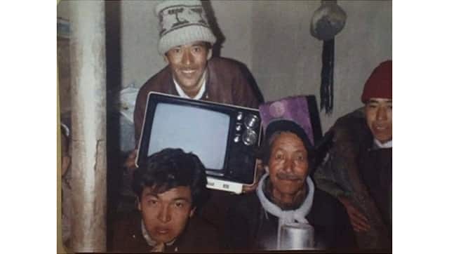 The Black and White TV, 1987, Rinchen Dolma