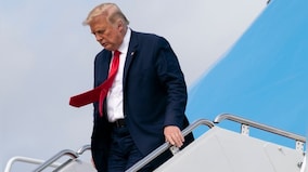 As Donald Trump questions his opponent’s health, US President finds his own under scrutiny