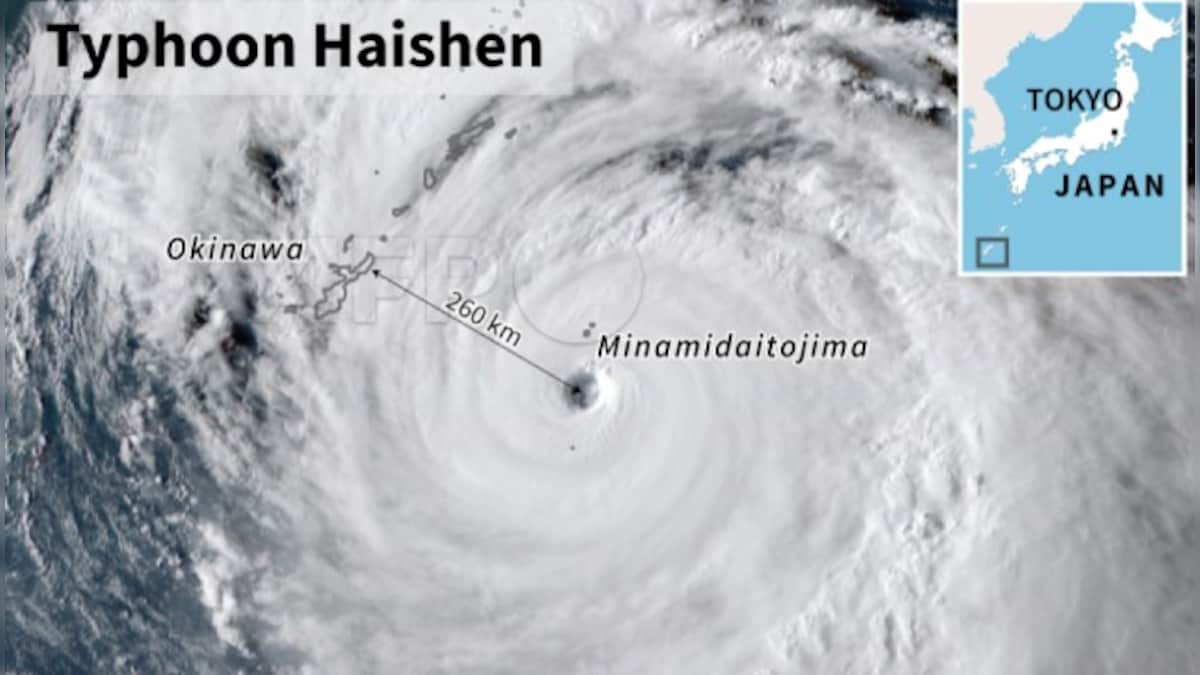 Violent typhoon Haishen barrels towards Japan; officials issue evacuation advisories, shut transport