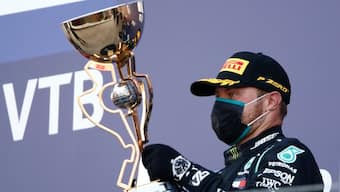 Formula 1 2020: Valtteri Bottas wins Russian GP as time penalties stop Lewis Hamilton from equalling win record