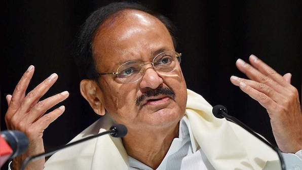 Vice-President M Venkaiah Naidu visits IAC Vikrant at Cochin Shipyard Limited