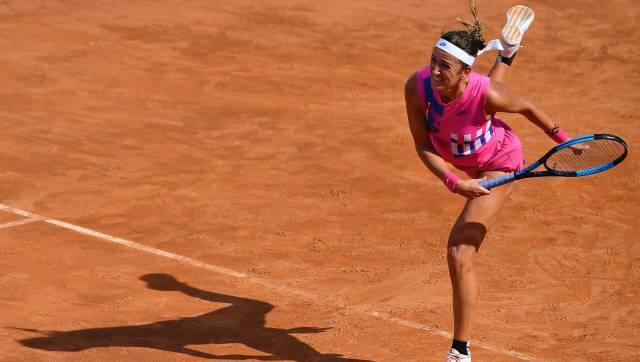 Foto Alfredo Falcone - LaPresse 16-09-2020 Roma ( Italia) Sport Tennis Victoria Azarenka (BLR) vs Venus Williams (USA) Internazionali BNL d'Italia 2020 Nella foto:Victoria Azarenka Photo Alfredo Falcone - LaPresse 16/09/2020 Roma (Italy) Sport Tennis Victoria Azarenka (BLR) vs Venus Williams (USA) Internazionali BNL d'Italia 2020 In the pic:Victoria Azarenka
