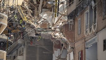 Beirut explosion: Rescue workers find no sign of life in debris of collapsed building
