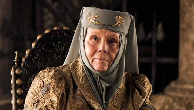 Diana Rigg Olenna Tyrell Game Of Thrones Celebrity Card Face Masks Wholesale 