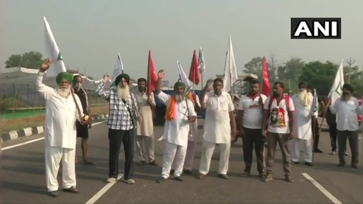 Bharat Bandh: Farmers nationwide hold peaceful protests against Centre's farm bills; several roads blocked, police on alert