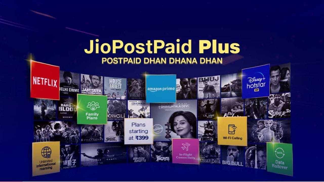 Jio Postpaid Plus plans are priced starting Rs 399.