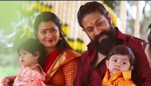 KGF actor Yash, wife Radhika Pandit reveal the name of their second child with an Instagram video KGF actor Yash, wife Radhika Pandit reveal the name of their second child with an Instagram video