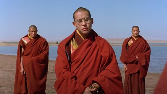 A still from Kundun | Image from Twitter @IndieWire