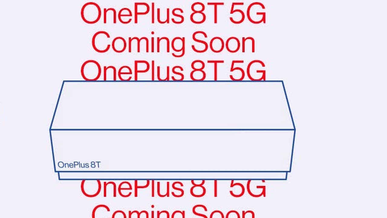 OnePlus 8T Amazon teaser. 