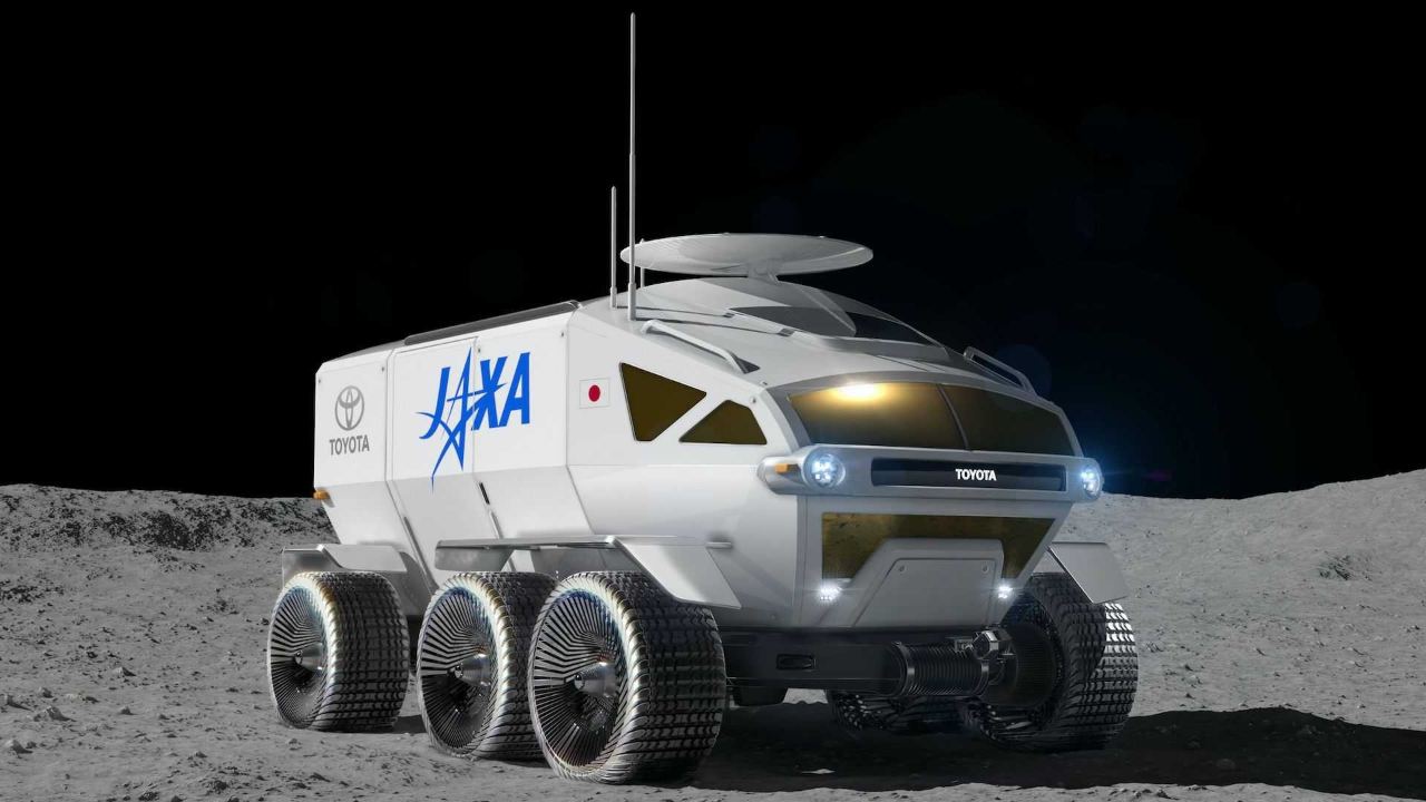 JAXA-Toyota nicknames their manned moon SUV rover ‘Lunar Cruiser’ in ode to 'Land cruiser' JAXA-Toyota nicknames their manned moon SUV rover ‘Lunar Cruiser’ in ode to 'Land cruiser'