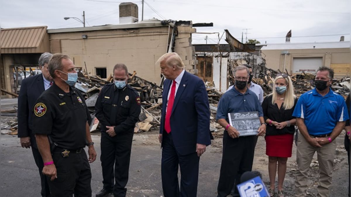 Trump ignores warnings to visit Kenosha; denounces violence, but stays mum on Jacob Blake shooting