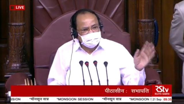 'Sacrilege in temple of democracy': RS Chairman M Venkaiah Naidu slams Opposition behaviour in Parliament 'Sacrilege in temple of democracy': RS Chairman M Venkaiah Naidu slams Opposition behaviour in Parliament