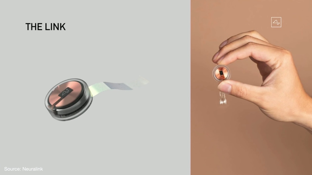 Elon Musk demonstrates how a Neuralink chip brain implant works – in a pig Elon Musk demonstrates how a Neuralink chip brain implant works – in a pig