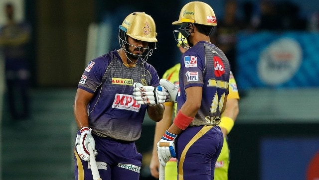 Rana and Shubman Gill (26 off 17 balls) provided KKR with a solid opening partnership. Striking four confident fours, Gill made good use of the powerplay restrictions. Sportzpics 
