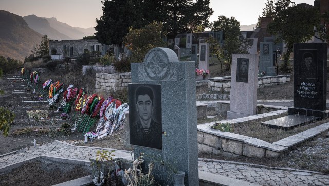 Death and despair in Nagorno-Karabakh: Armenia and Azerbaijan's brutal war leaves region ravaged Death and despair in Nagorno-Karabakh: Armenia and Azerbaijan's brutal war leaves region ravaged