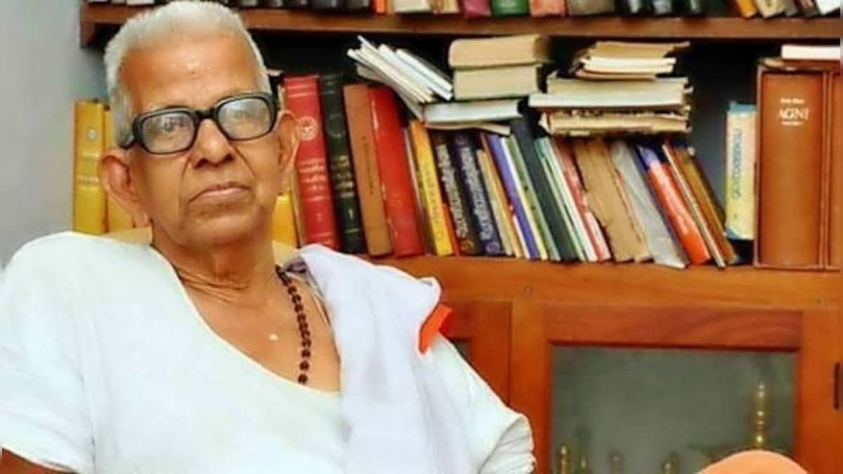 Malayalam poet Akkitham, a recipient of the Jnanpith Award, passes away at 94