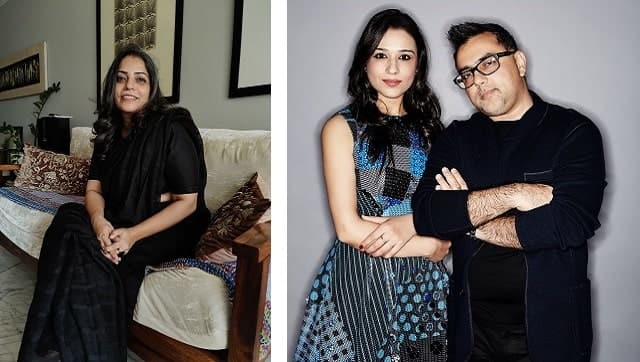 Designers Anavila Misra (L) and Pankaj and Nidhi (R) are part of the ongoing digital edition of Lakme Fashion Week 2020