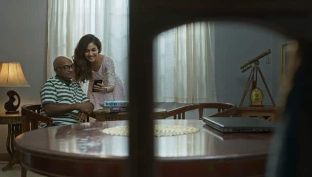 MS Bhaskar and Ritu Varma in Avalum Naanum/Avarum Naanum | Image from Twitter