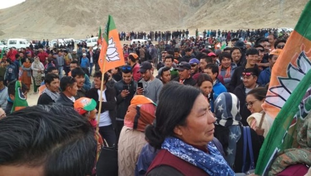 As Ladakh gears up for maiden council polls in shadow of stand-off, BJP sends in big guns As Ladakh gears up for maiden council polls in shadow of stand-off, BJP sends in big guns
