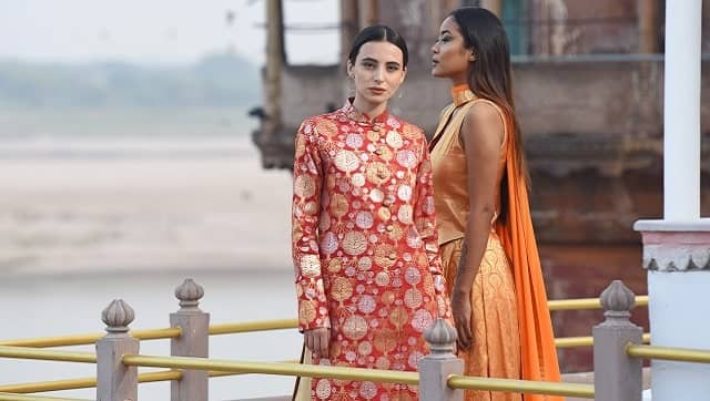 From the Bemberg X Hemang Agrawal collection for Lakme Fashion Week 2020