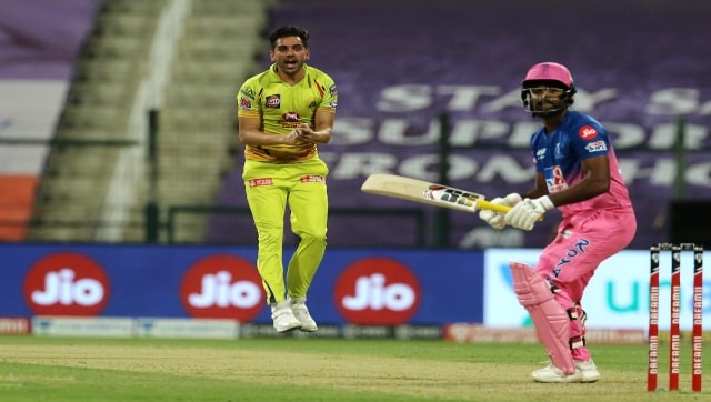 Deepak Chahar picked up two wickets at an economy rate of 4.50 and was the pick of the bowlers for CSK. He was phenomenal with the new ball and bowled 17 dot balls. Sportzpics 