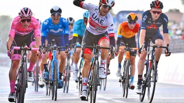 Giro d'Italia 2020: Italy's Diego Ulissi wins 13th stage as Joao Almeida retains leader's jersey