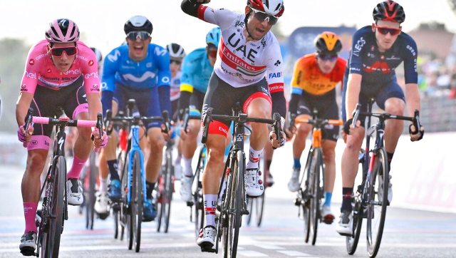 Giro d'Italia 2020: Italy's Diego Ulissi wins 13th stage as Joao Almeida retains leader's jersey Giro d'Italia 2020: Italy's Diego Ulissi wins 13th stage as Joao Almeida retains leader's jersey