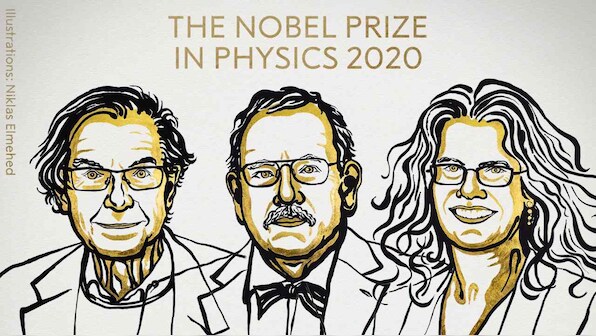 Nobel Prize in Physics awarded to three astrophysicists for their work on black holes