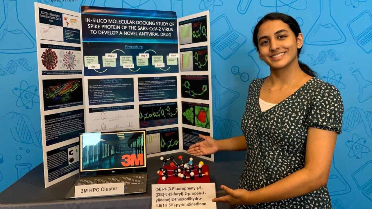 Anika Chebrolu, 14-year-old Indian-American girl, wins $25,000 for her COVID-19 cure research Anika Chebrolu, 14-year-old Indian-American girl, wins $25,000 for her COVID-19 cure research