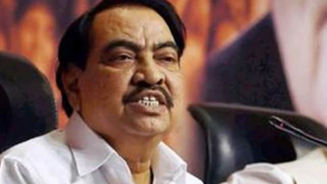 Eknath Khadse appears before ED in money laundering case; NCP leader says probe 'politically motivated'