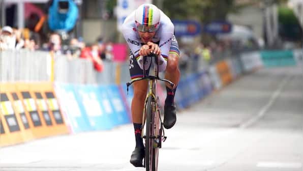 Giro d'Italia 2020: Team Ineos' Filippo Ganna wins 14th stage; Joao Almeida holds on to lead