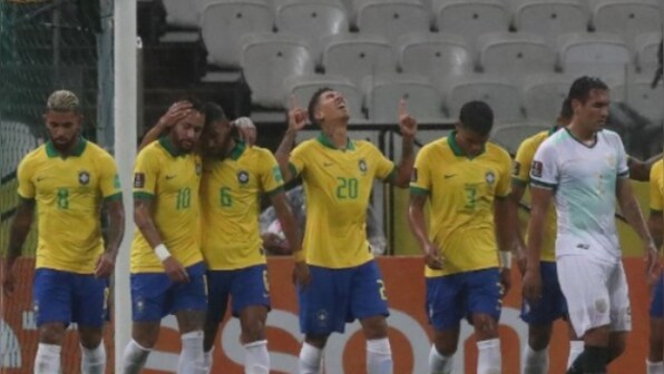 FIFA World Cup 2022 qualifiers: Roberto Firmino brace powers Brazil to thumping victory over Bolivia in opening match
