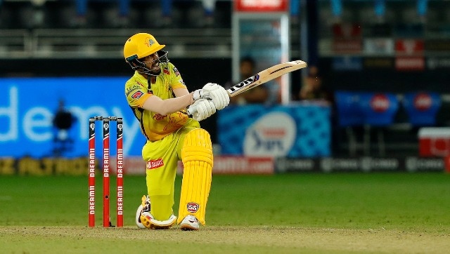 Picking up from where he left, Ruturaj Gaikwad top scored for CSK, slamming 72 off just 53 balls. His knock was studded with six fours and two sixes. Sportzpics 