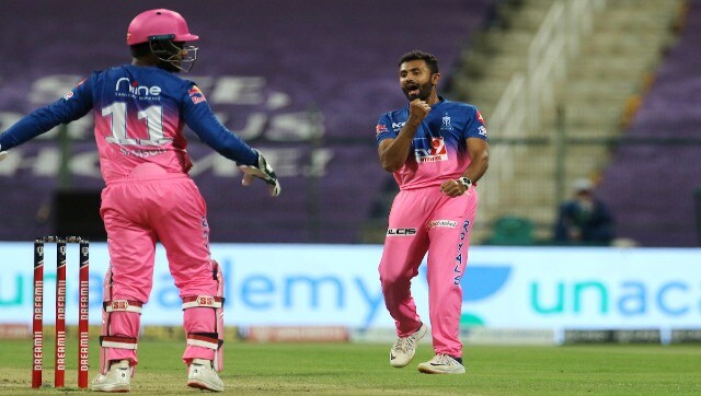 Jofra Archer, Kartik Tyagi, Shreyas Gopal and Rahul Tewatia shared the spoils for RR, picking up one wicket each. But Gopal, with an economy of 3.50, was the least costly of the lot. He dismissed Sam Curran, who was looking dangerous upfront. Sportzpics 