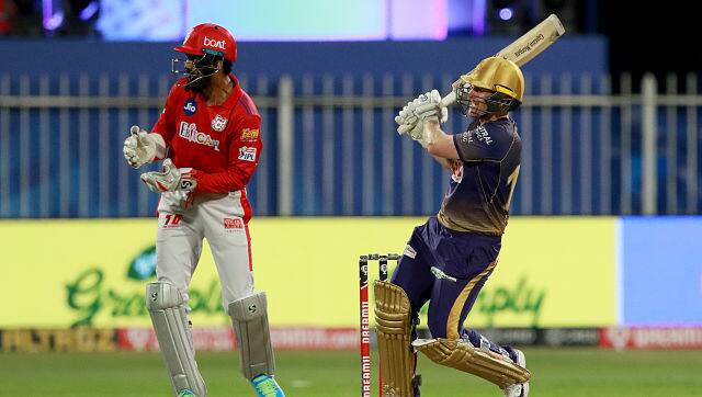 Captain Eoin Morgan hit 40 off 25 balls that included five fours and two sixes and with the help of Lockie Ferguson (24 off 13) at the backend of the innings, KKR managed 149/9 at the end of their 20 overs. Apart from Gill, Morgan and Ferguson, no other batsmen scored even in double digits. Sportzpics
