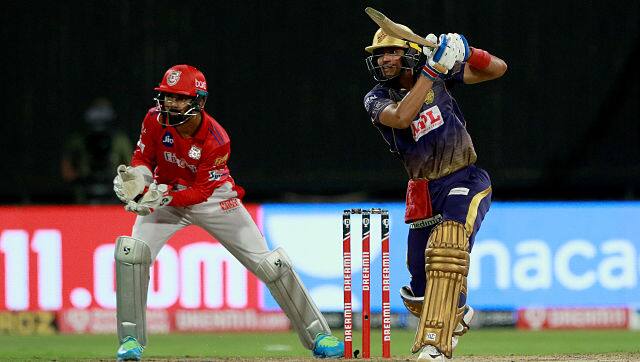 After winning the toss, KXIP asked KKR to bat first and the bowlers implemented the plan well, dismissing three KKR batsmen inside 10 runs. KKR’s Shubman Gill made sure he occupied crease till the 19th over of the innings, stroking 57 off 45 balls that included 3 fours and 4 sixes. Sportzpics