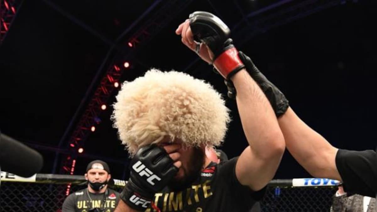 UFC 254: Khabib Nurmagomedov announces retirement from mixed martial arts after choking out Justin Gaethje