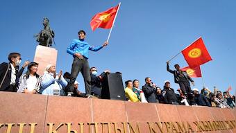 Kyrgyzstan cancels election results after mass protests erupt in capital Bishkek, Opposition supporters seize govt buildings