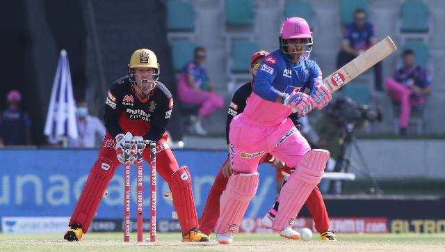 Mahipal Lomror showcased a gritty performance but missed out on a half-century as he was dismissed for 47 by Yuzvendra Chahal. Sportzpics