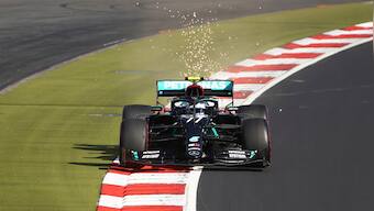 Formula 1 2020: Valtteri Bottas beats Mercedes teammate Lewis Hamilton to pole for Eifel Grand Prix
