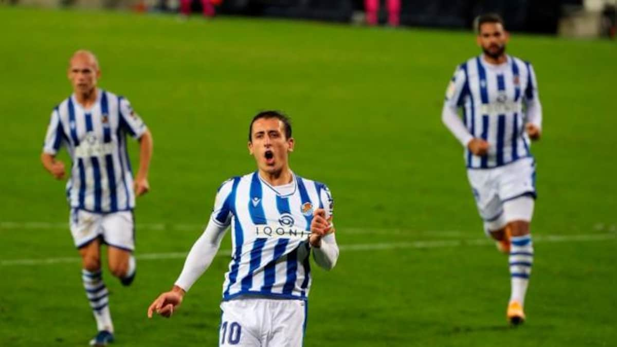 LaLiga: Mikel Oyarzabal nets brace as Real Sociedad retain top spot after crushing win over Huesca