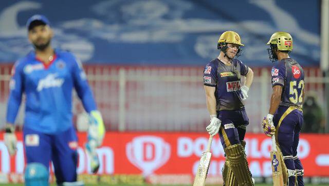 KKR lost a flurry of wickets and were 122-6 at one stage, but a 78-run stand between Eoin Morgan and Rahul Tripathi helped them stay in the hunt for victory. However, momentum was lost in the final stages, meaning  DC walked away with the win. Sportzpics