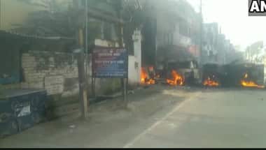Munger firing: Fresh violence as protesters target police; EC sacks SP, DM, orders probe