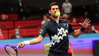 Erste Bank Open: Novak Djokovic saves four set points to beat Borna Coric, virtually assured to end season World No. 1