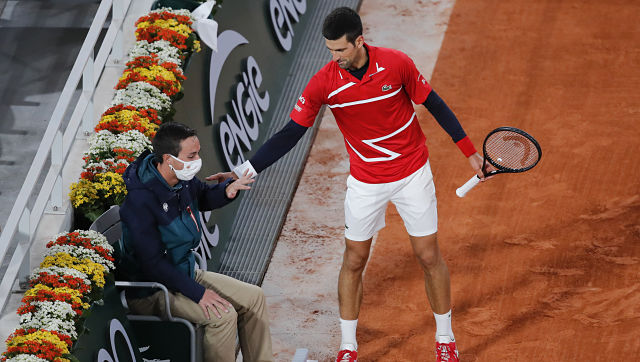 French Open 2020: Novak Djokovic breezes into quarters; Stefanos Tsitsipas overcomes eye problem to win French Open 2020: Novak Djokovic breezes into quarters; Stefanos Tsitsipas overcomes eye problem to win