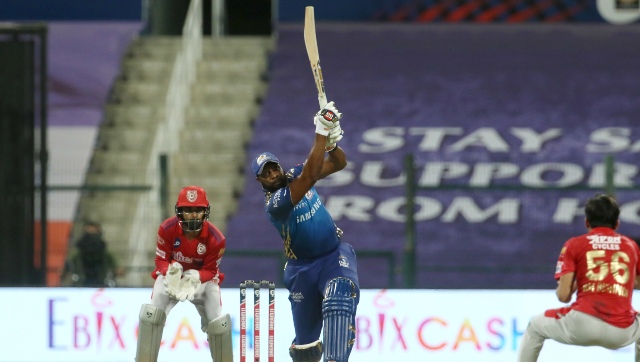 IPL 2020: We know sky is the limit in last four overs, says Kieron Pollard after leading MI to easy win over KXIP IPL 2020: We know sky is the limit in last four overs, says Kieron Pollard after leading MI to easy win over KXIP