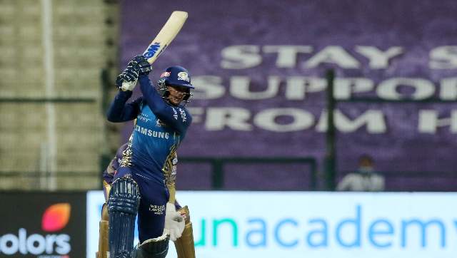 IPL 2020: De Kock's 44-ball 78, Hardik Pandya's cameo headline MI's fifth straight win as they ease past KKR IPL 2020: De Kock's 44-ball 78, Hardik Pandya's cameo headline MI's fifth straight win as they ease past KKR