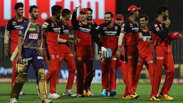 AB de Villiers, spinners shine as RCB thrash KKR by 82 runs to maintain winning run in IPL 2020