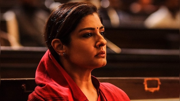 Raveena Tandon shares her first look as Ramika Sen from upcoming film KGF: Chapter 2